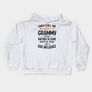 Grammy - they call me Grammy Kids Hoodie